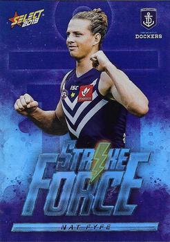 2019 Select Footy Stars - Strike Force #SF17 Nathan Fyfe Front